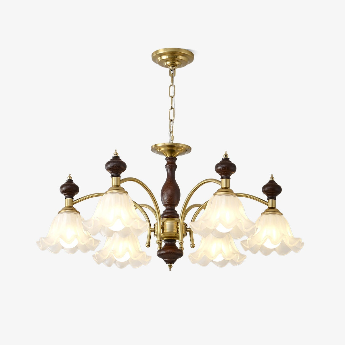 Reneth Glass Chandelier-Moonnatur