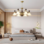 Reneth Glass Chandelier-Moonnatur