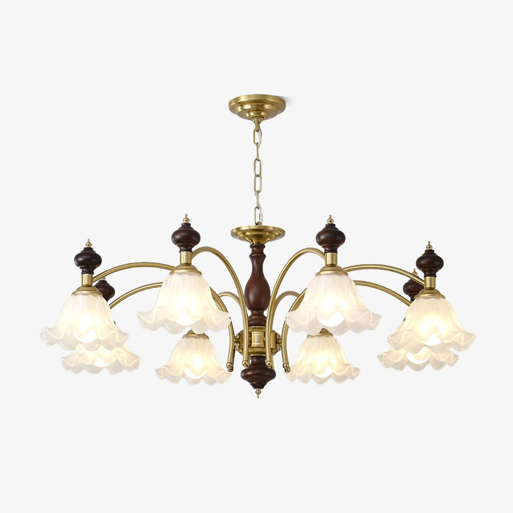 Reneth Glass Chandelier-Moonnatur