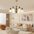 Reneth Glass Chandelier-Moonnatur