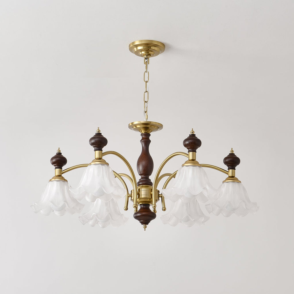 Reneth Glass Chandelier-Moonnatur