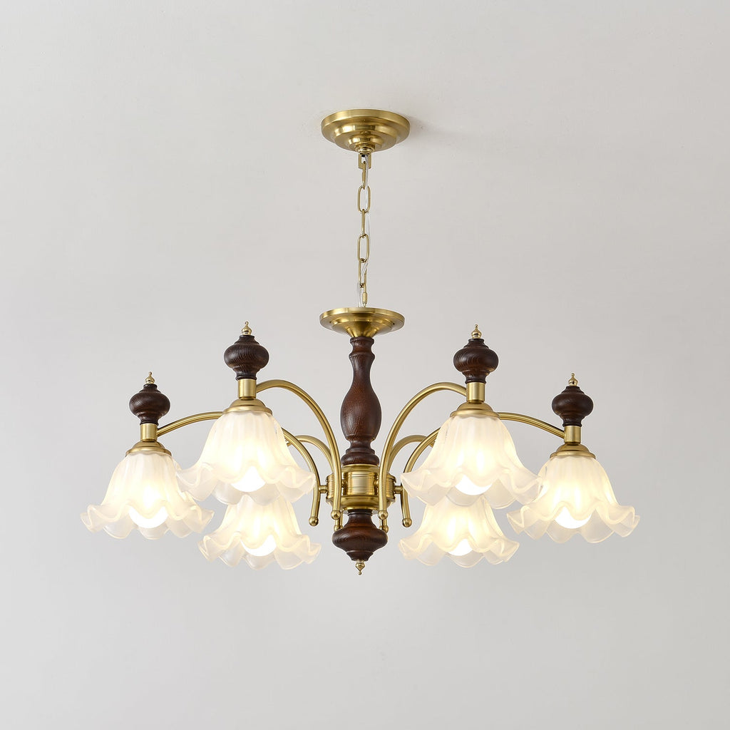 Reneth Glass Chandelier-Moonnatur