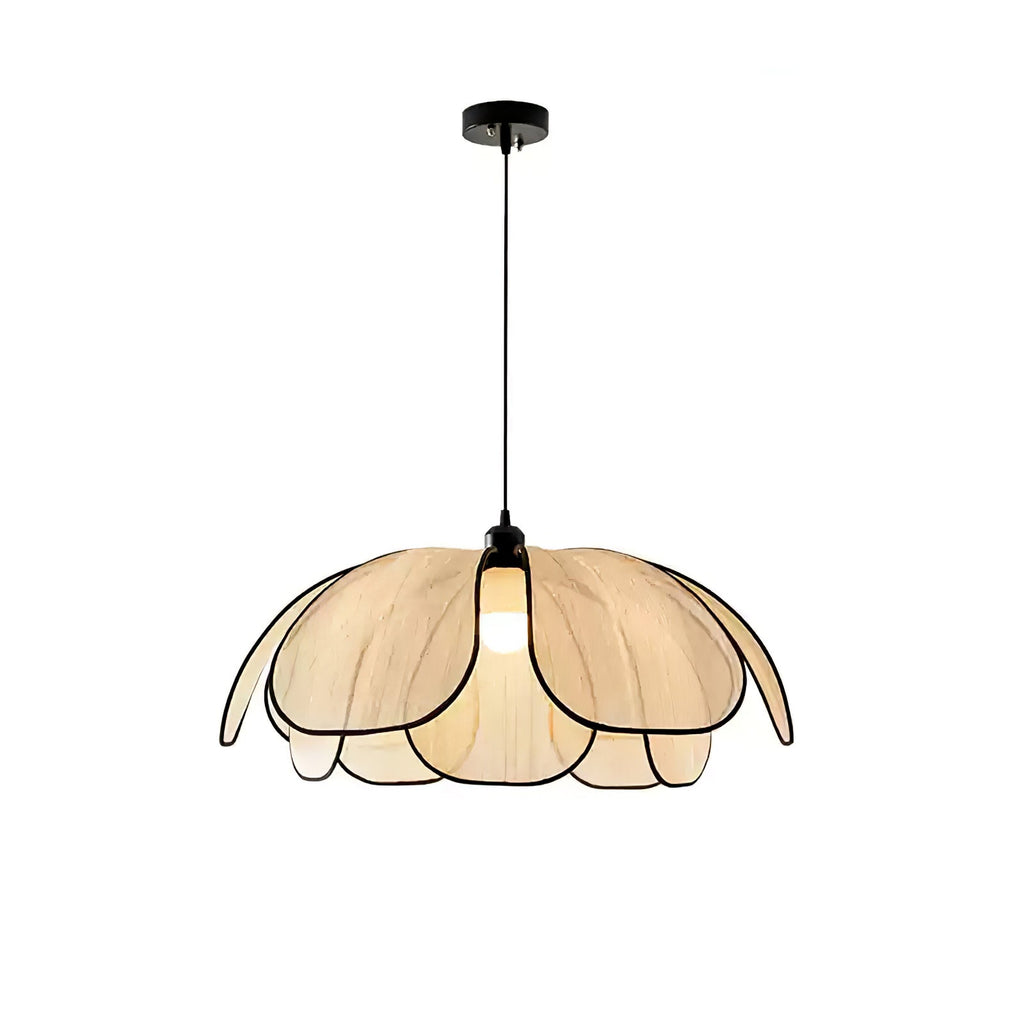 Quenora Abaca Fibre Pendant Light-Moonnatur