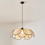 Quenora Abaca Fibre Pendant Light-Moonnatur