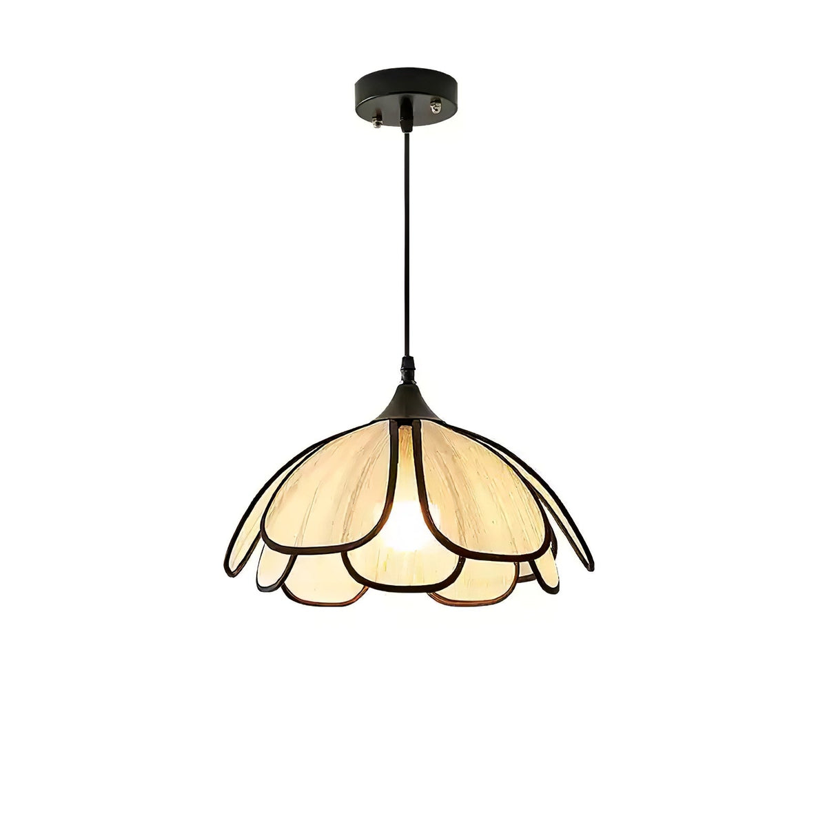 Quenora Abaca Fibre Pendant Light-Moonnatur