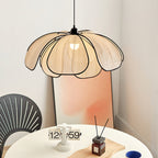 Quenora Abaca Fibre Pendant Light-Moonnatur