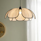 Quenora Abaca Fibre Pendant Light-Moonnatur