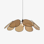 Finrella Rattan Pendant Light-Moonnatur