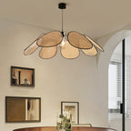 Finrella Rattan Pendant Light-Moonnatur