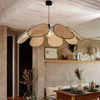 Finrella Rattan Pendant Light-Moonnatur