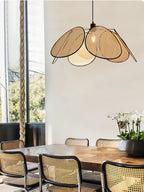 Finrella Rattan Pendant Light-Moonnatur