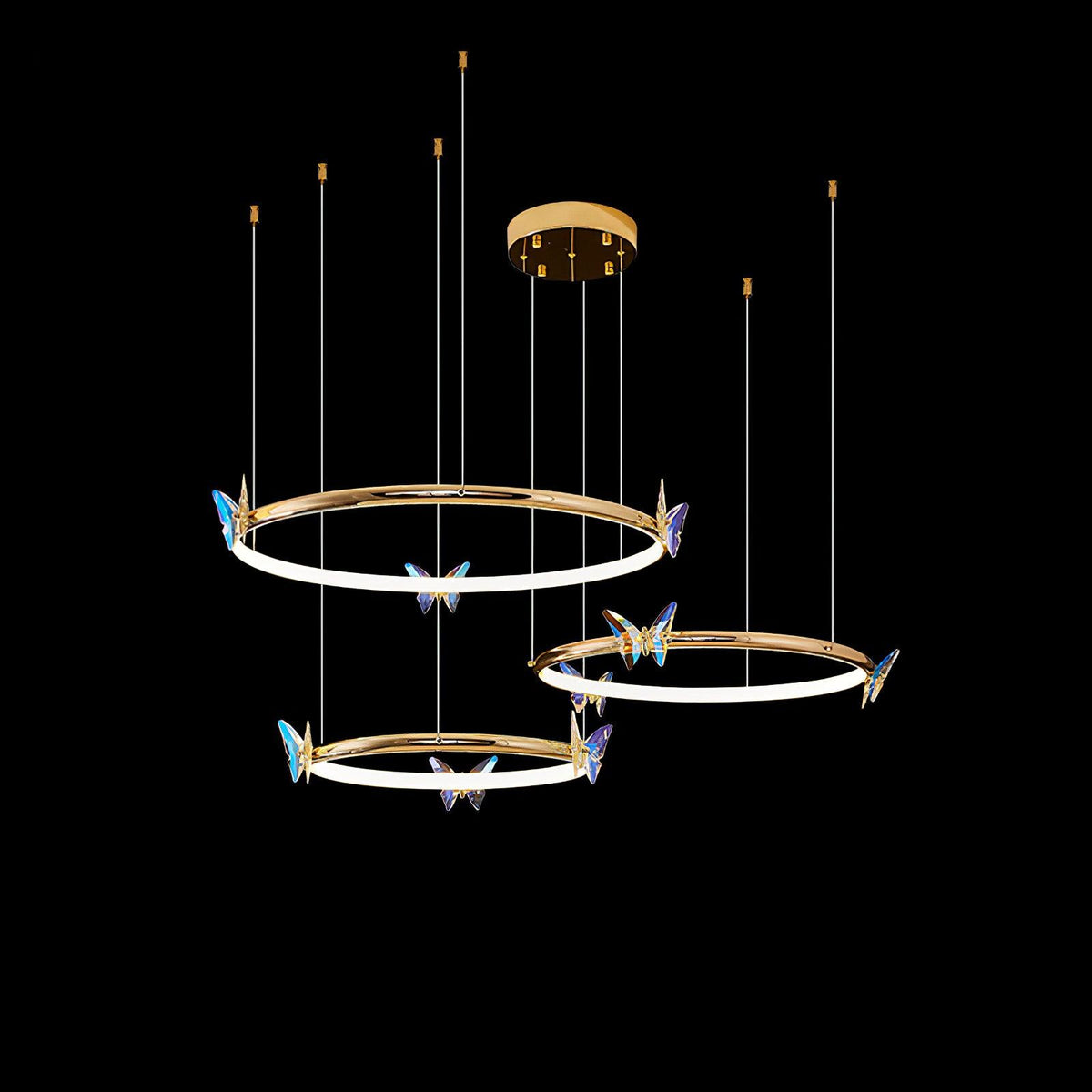 Jarenelle Crystal Chandelier-Moonnatur