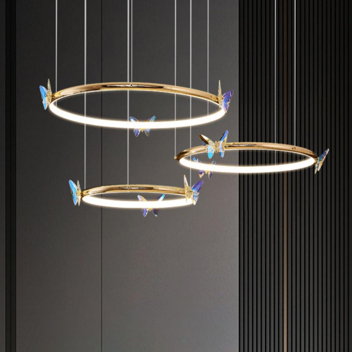 Jarenelle Crystal Chandelier-Moonnatur