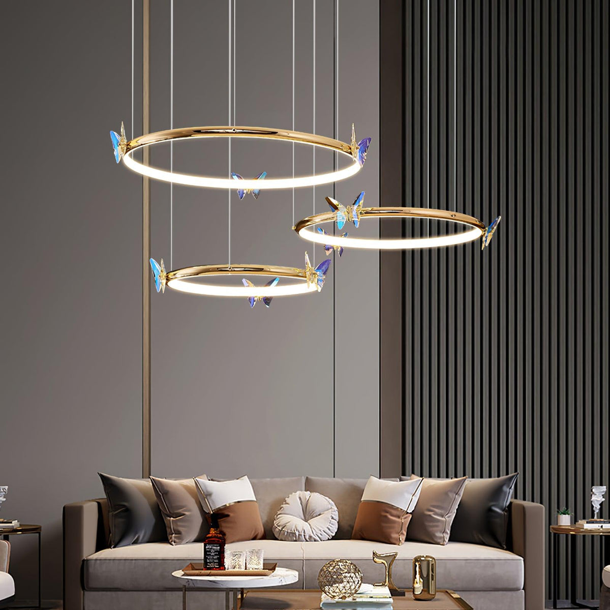 Jarenelle Crystal Chandelier-Moonnatur