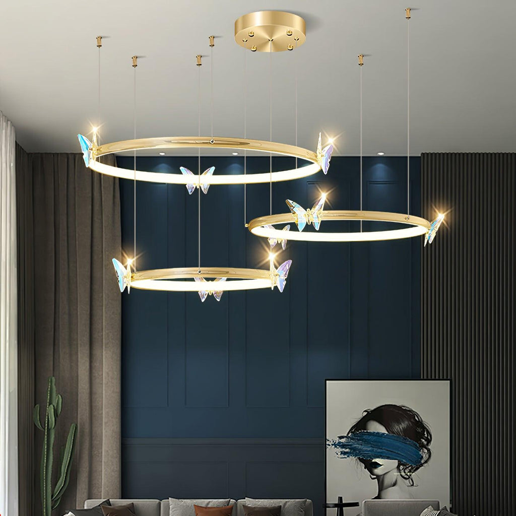Jarenelle Crystal Chandelier-Moonnatur