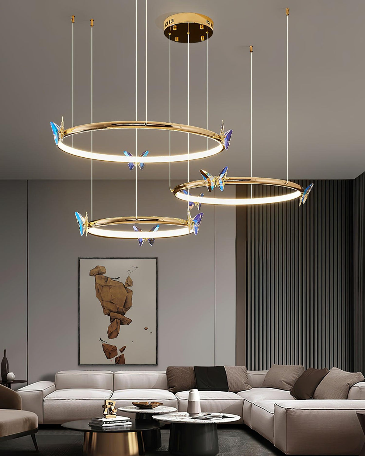 Jarenelle Crystal Chandelier-Moonnatur