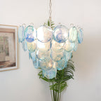 Serenena Glass Chandelier-Moonnatur