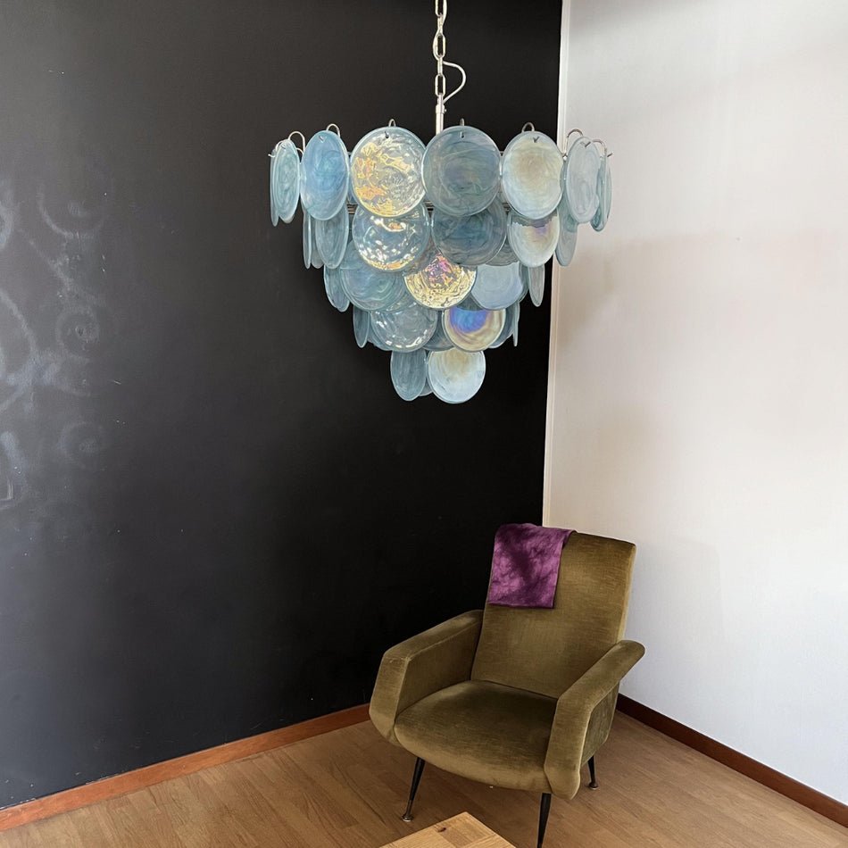 Serenena Glass Chandelier-Moonnatur
