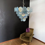 Serenena Glass Chandelier-Moonnatur