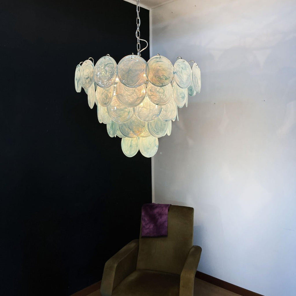 Serenena Glass Chandelier-Moonnatur