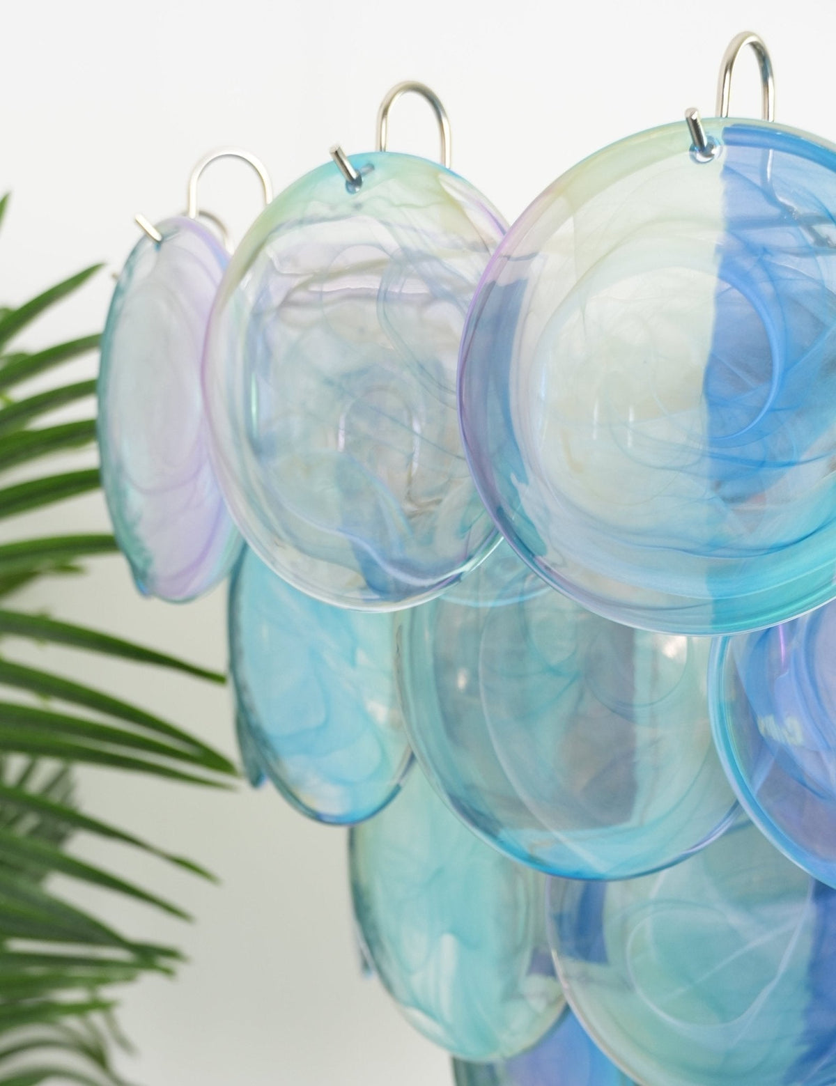 Serenena Glass Chandelier-Moonnatur