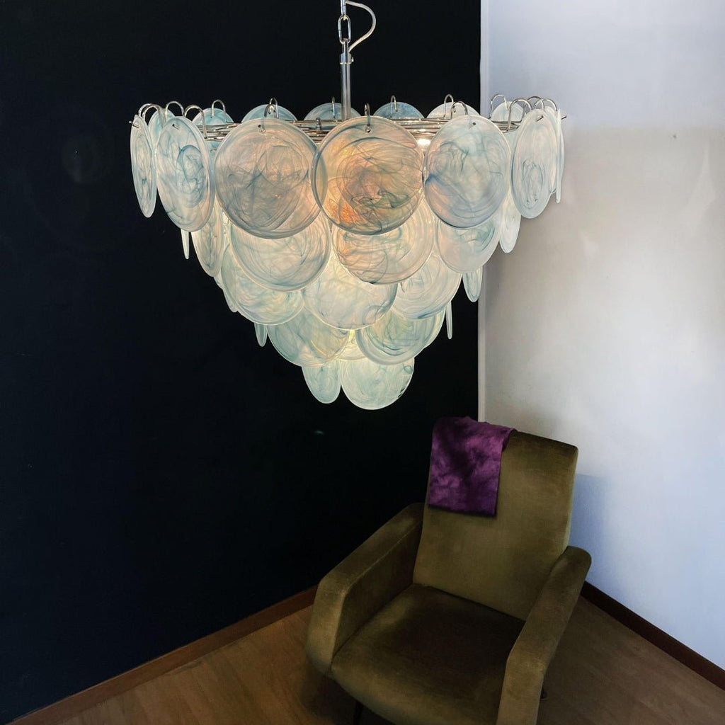 Serenena Glass Chandelier-Moonnatur