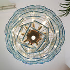 Serenena Glass Chandelier-Moonnatur