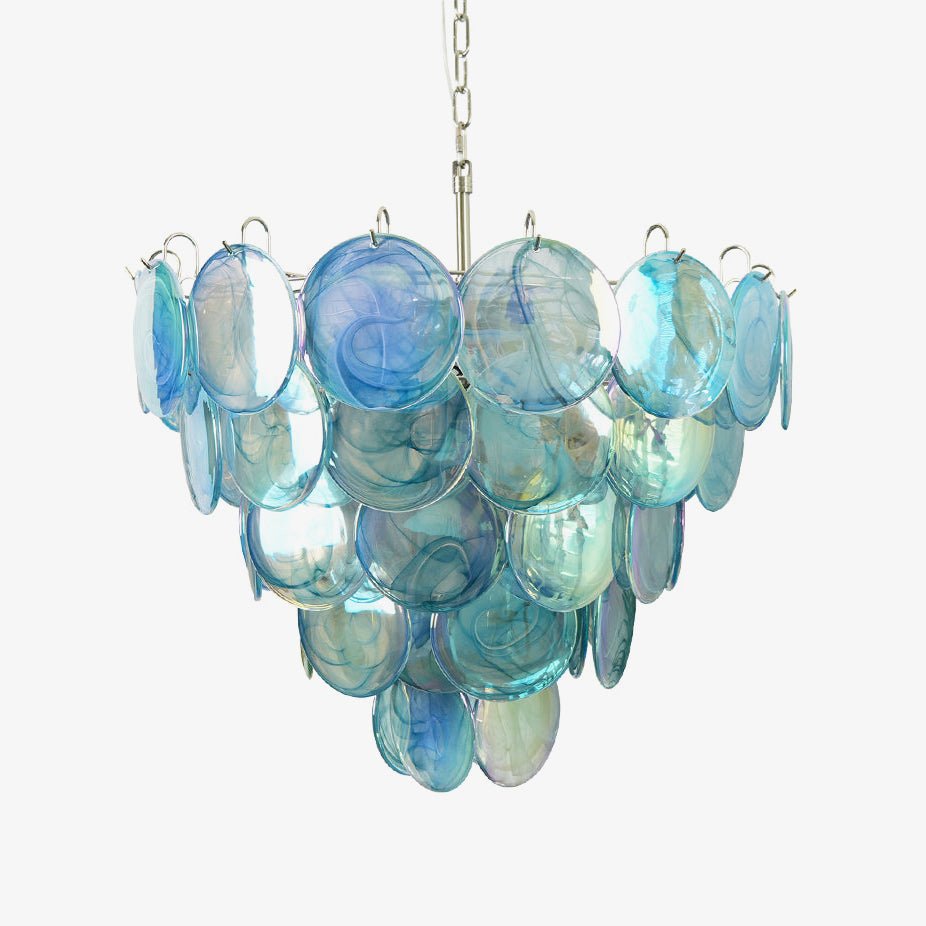 Serenena Glass Chandelier-Moonnatur