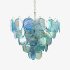 Serenena Glass Chandelier-Moonnatur