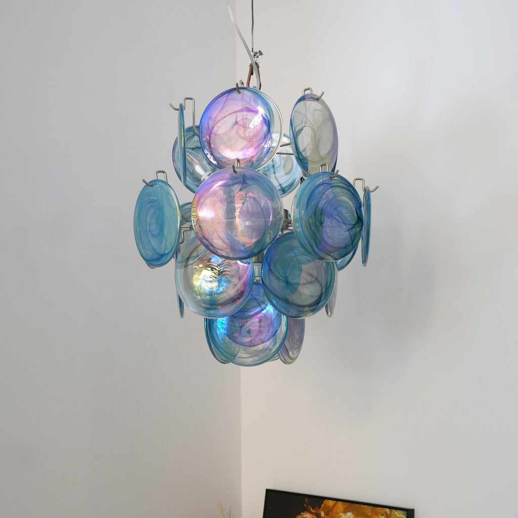 Cardelrose Glass Chandelier-Moonnatur