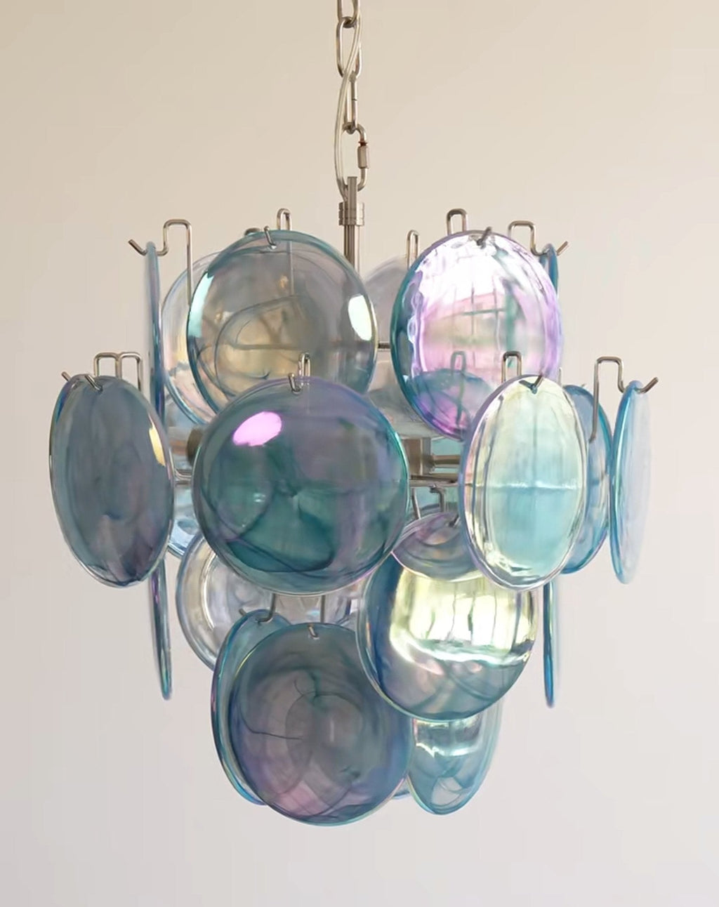 Cardelrose Glass Chandelier-Moonnatur