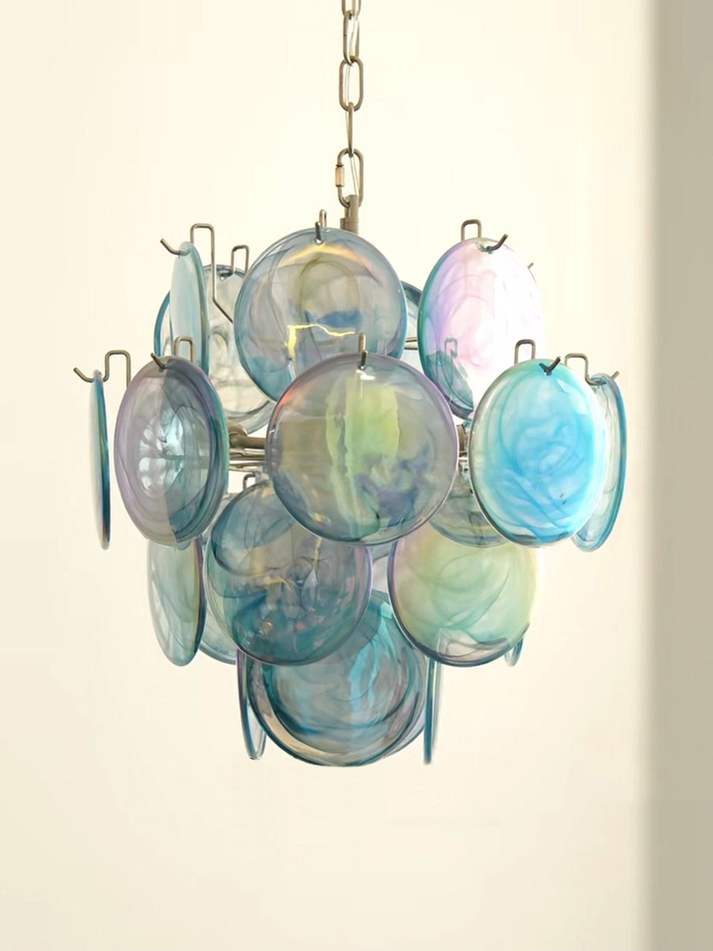 Cardelrose Glass Chandelier-Moonnatur