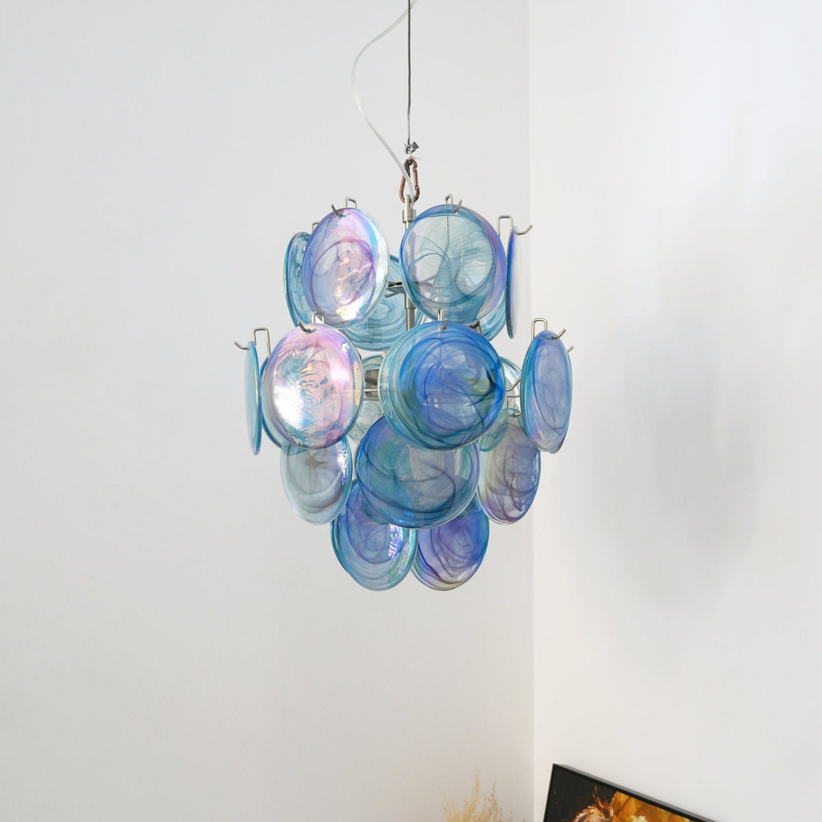 Cardelrose Glass Chandelier-Moonnatur