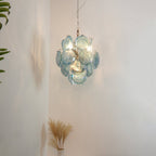 Cardelrose Glass Chandelier-Moonnatur