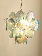 Cardelrose Glass Chandelier-Moonnatur