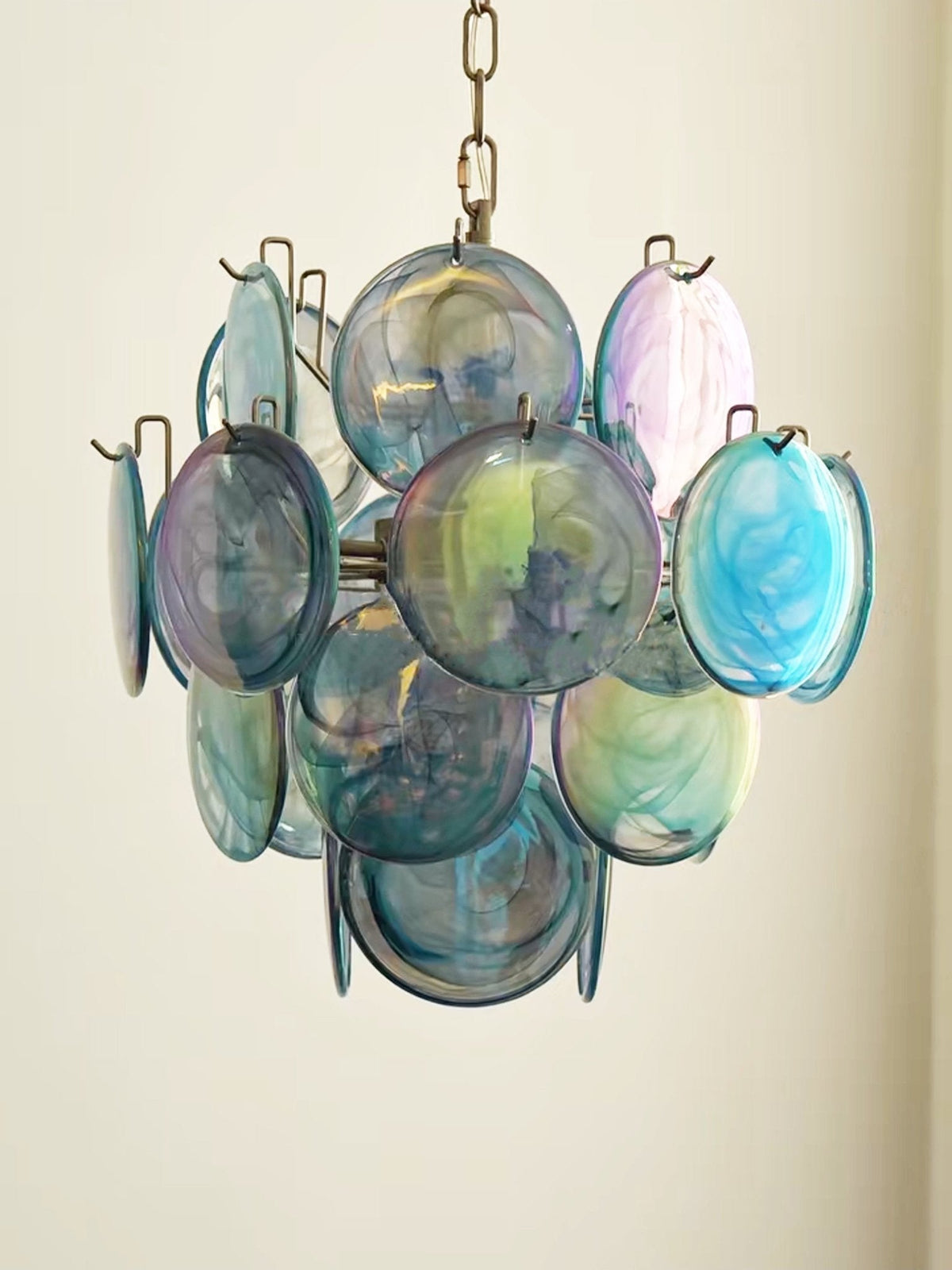 Cardelrose Glass Chandelier-Moonnatur