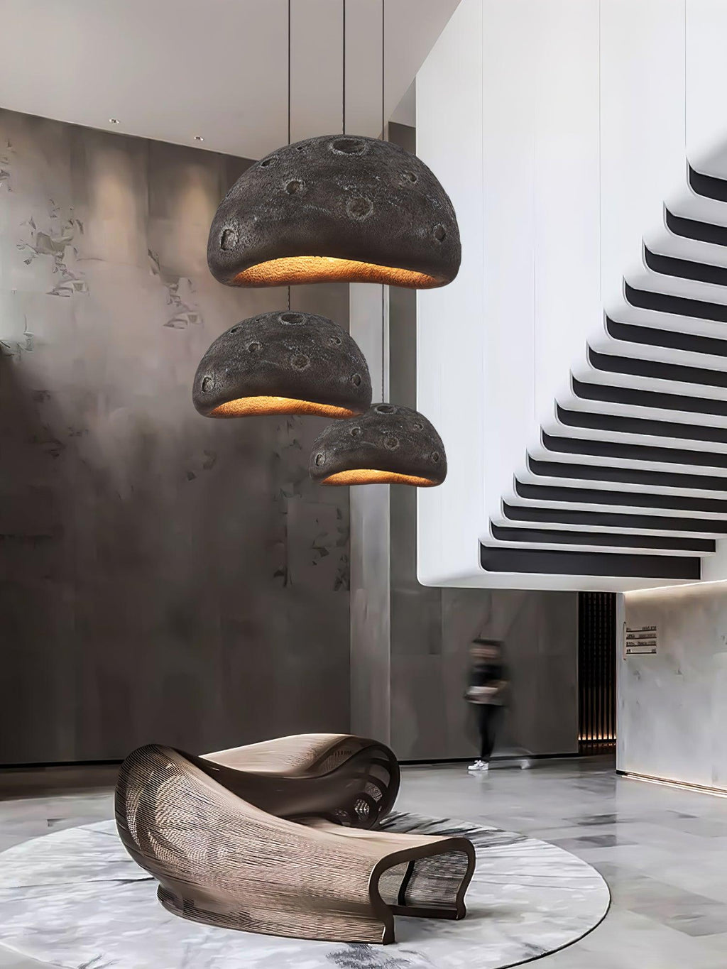 Viresta Polyethylene Pendant Lamp-Moonnatur