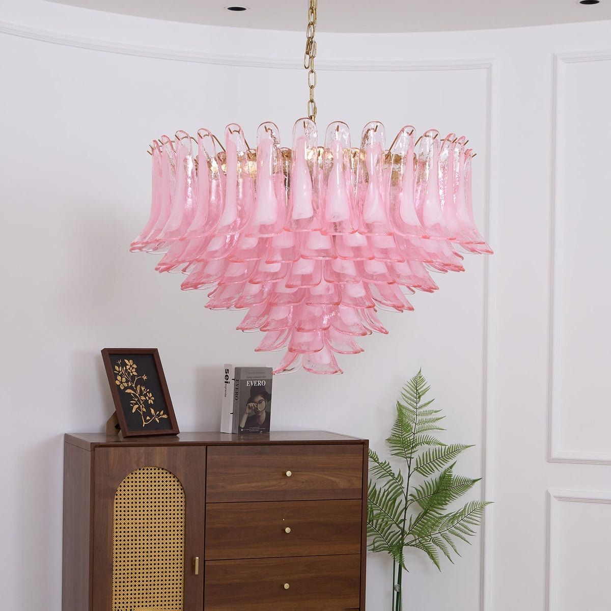 Darneleth Glass Chandelier-Moonnatur