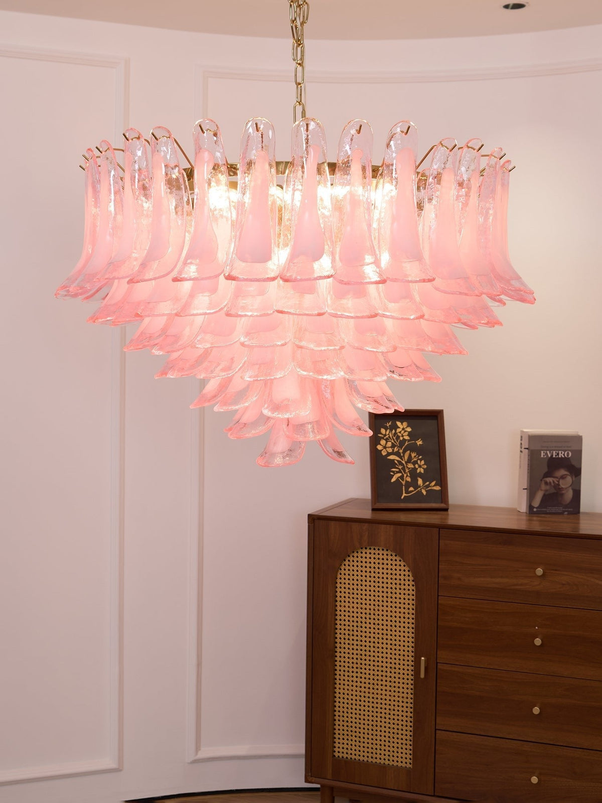 Darneleth Glass Chandelier-Moonnatur