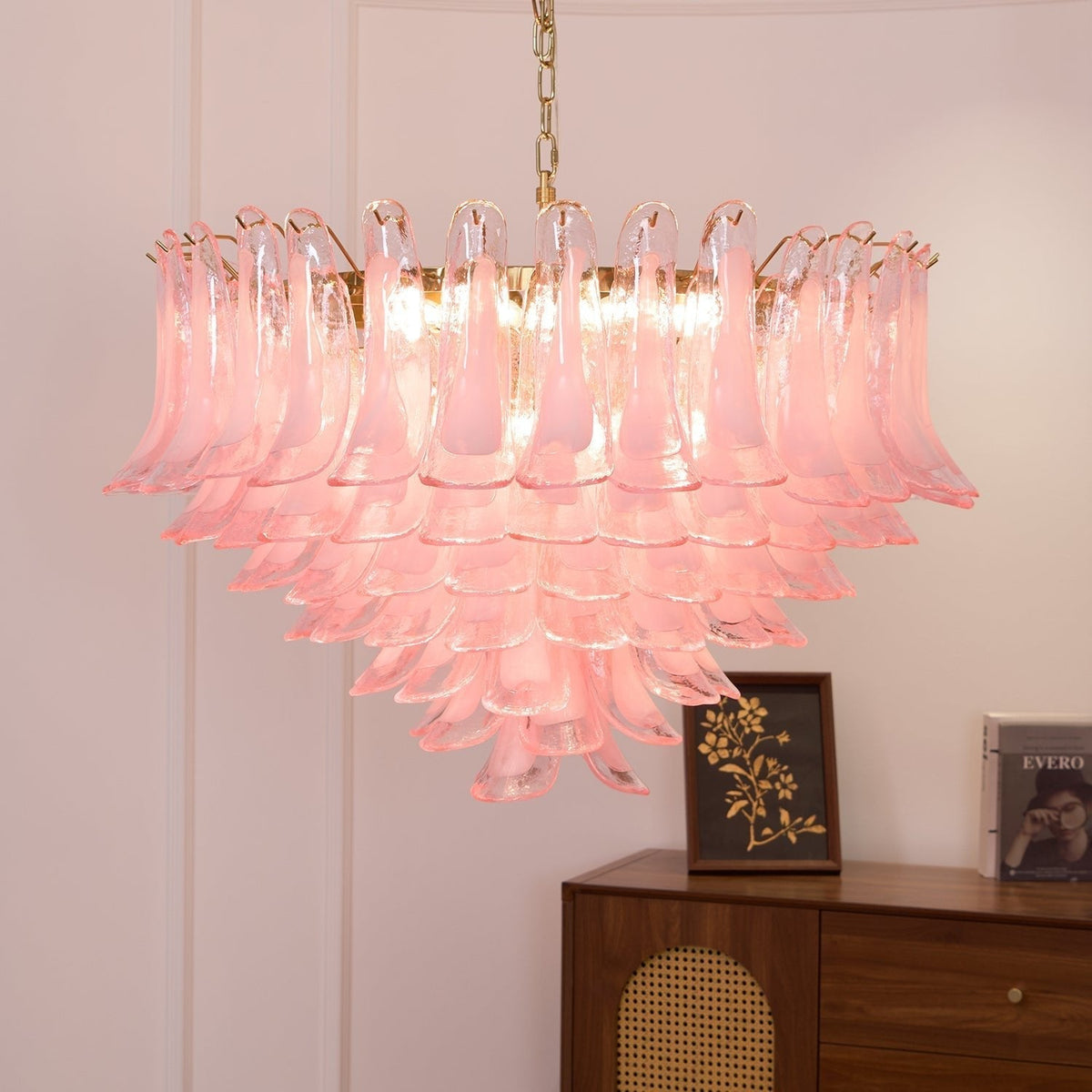 Darneleth Glass Chandelier-Moonnatur