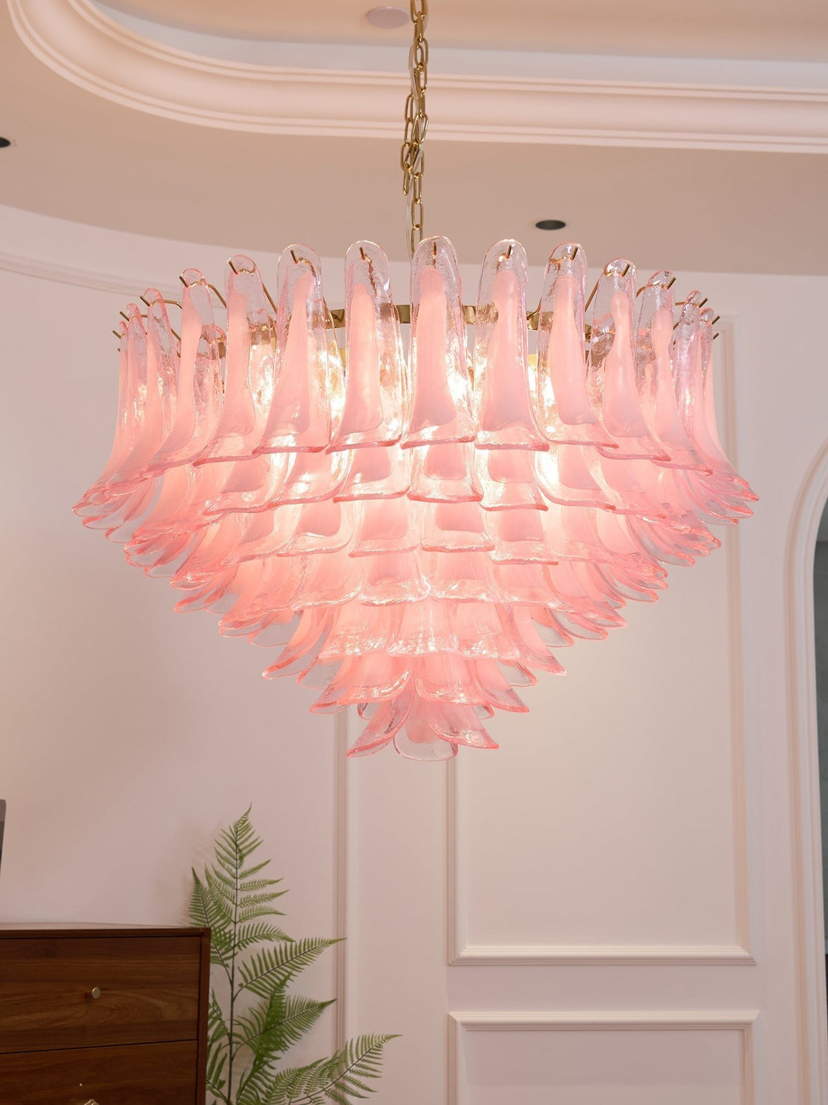 Darneleth Glass Chandelier-Moonnatur