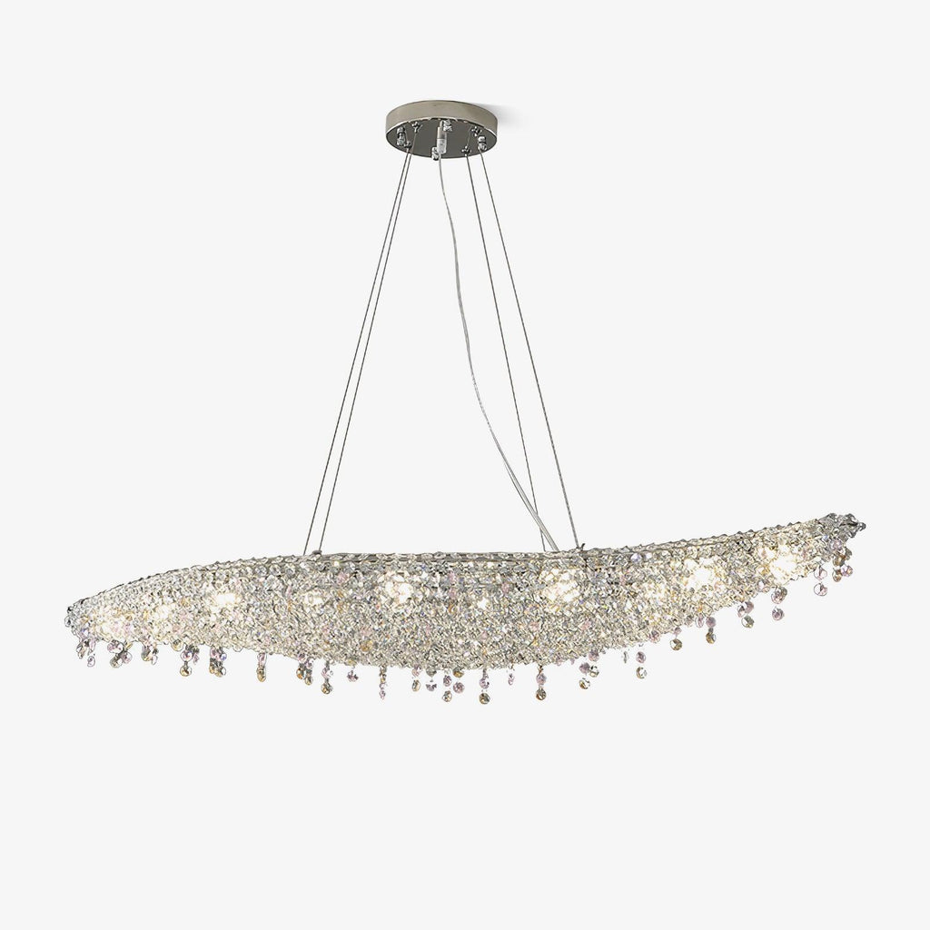 Haveriel Crystal Pendant Light-Moonnatur