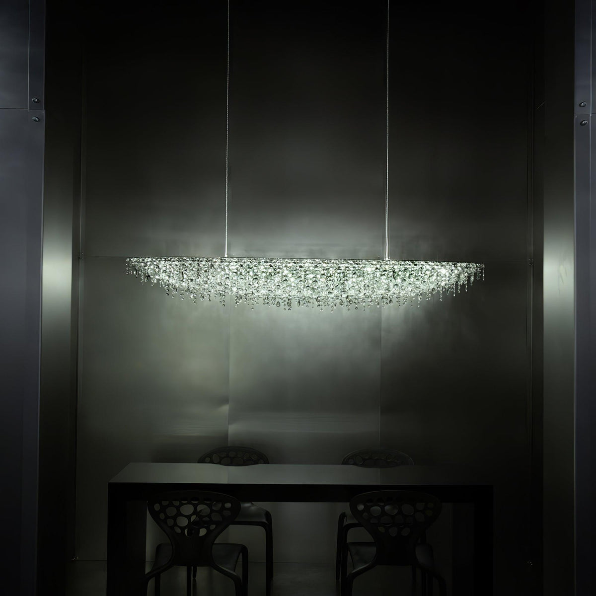 Haveriel Crystal Pendant Light-Moonnatur
