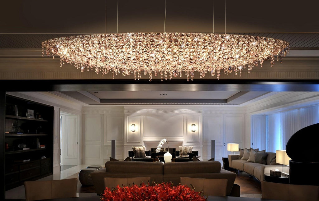 Haveriel Crystal Pendant Light-Moonnatur