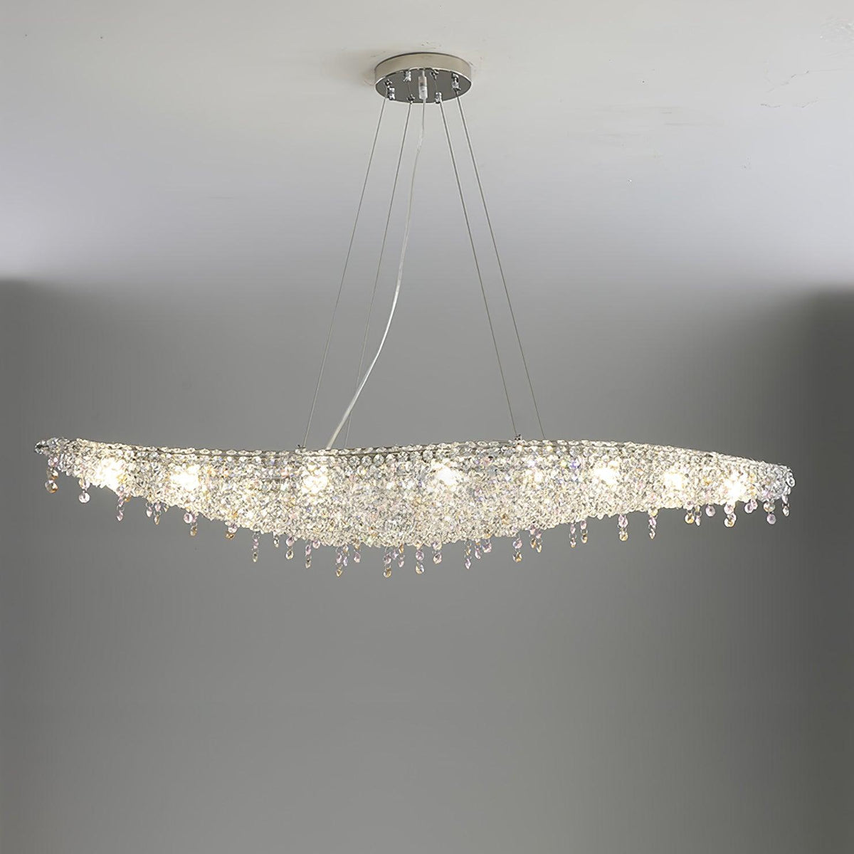 Haveriel Crystal Pendant Light-Moonnatur
