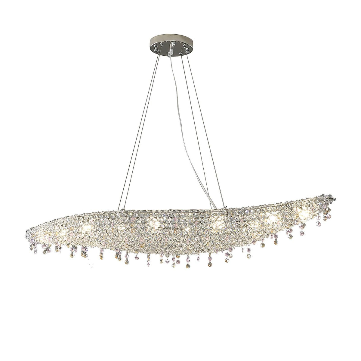 Haveriel Crystal Pendant Light-Moonnatur