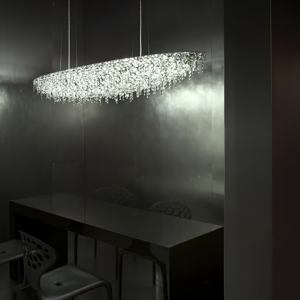 Haveriel Crystal Pendant Light-Moonnatur