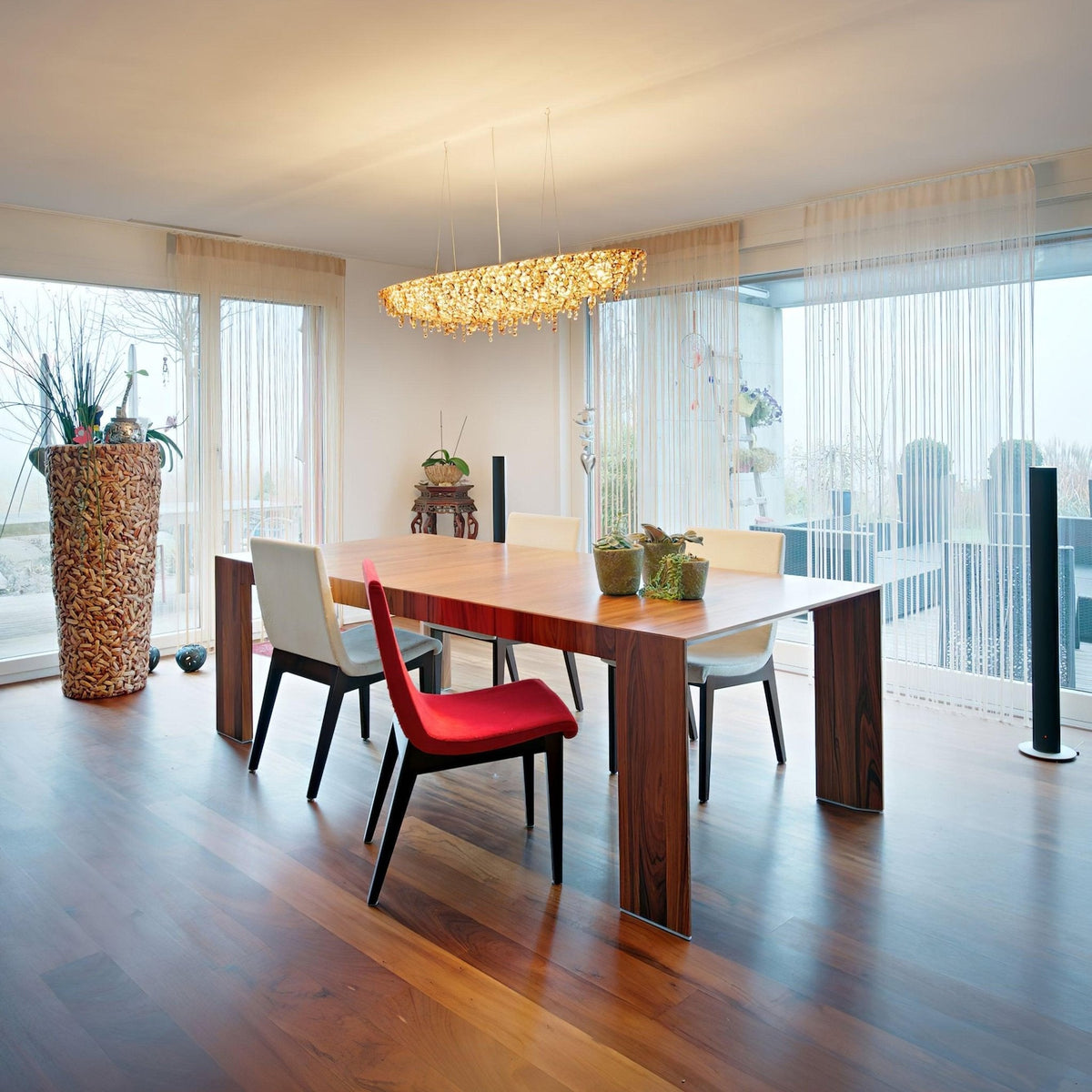 Haveriel Crystal Pendant Light-Moonnatur