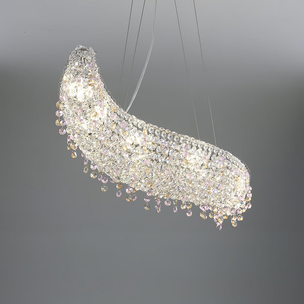 Haveriel Crystal Pendant Light-Moonnatur