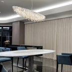 Haveriel Crystal Pendant Light-Moonnatur